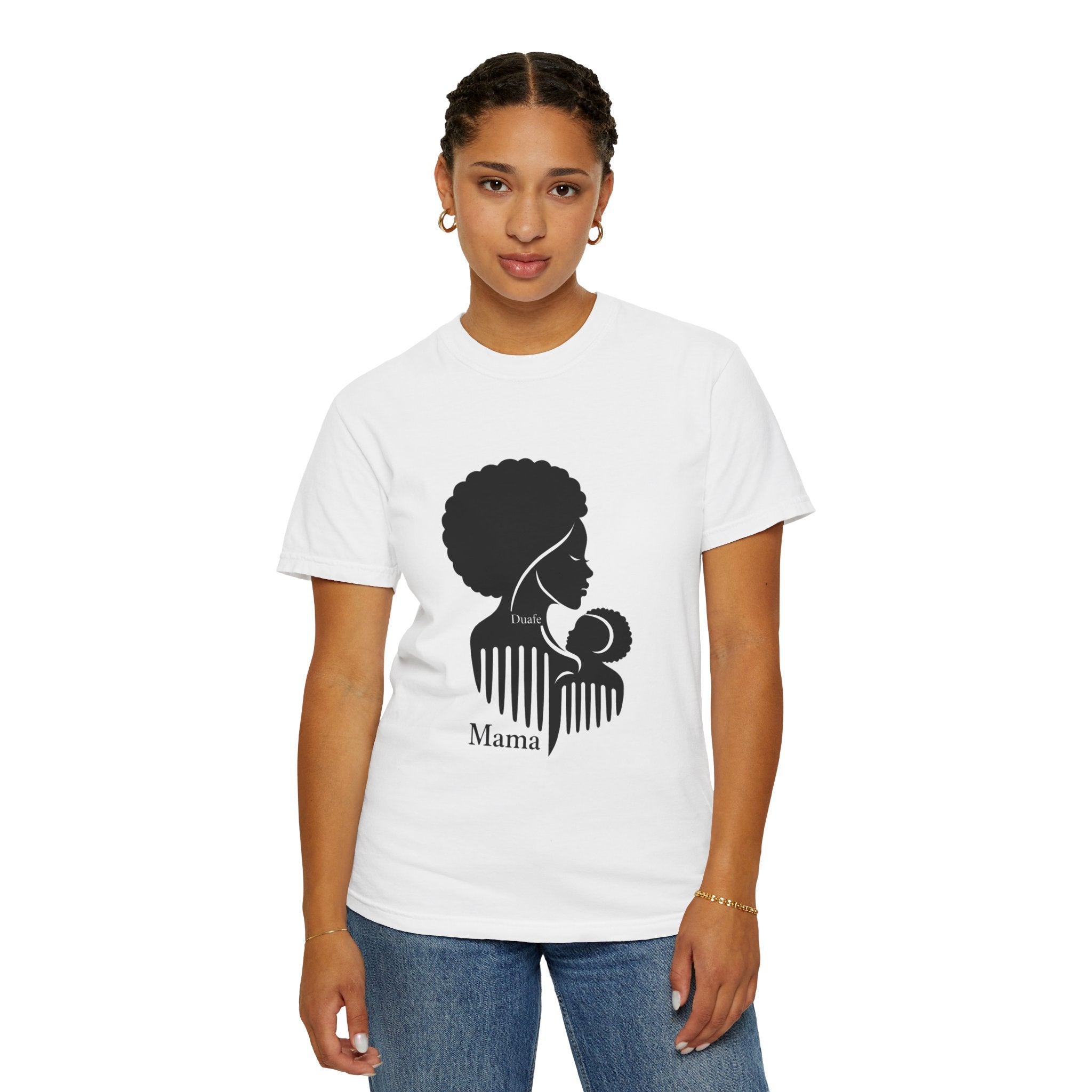 Mother's Day Gift T-Shirt — Soft Garment-Dyed Tee for Moms